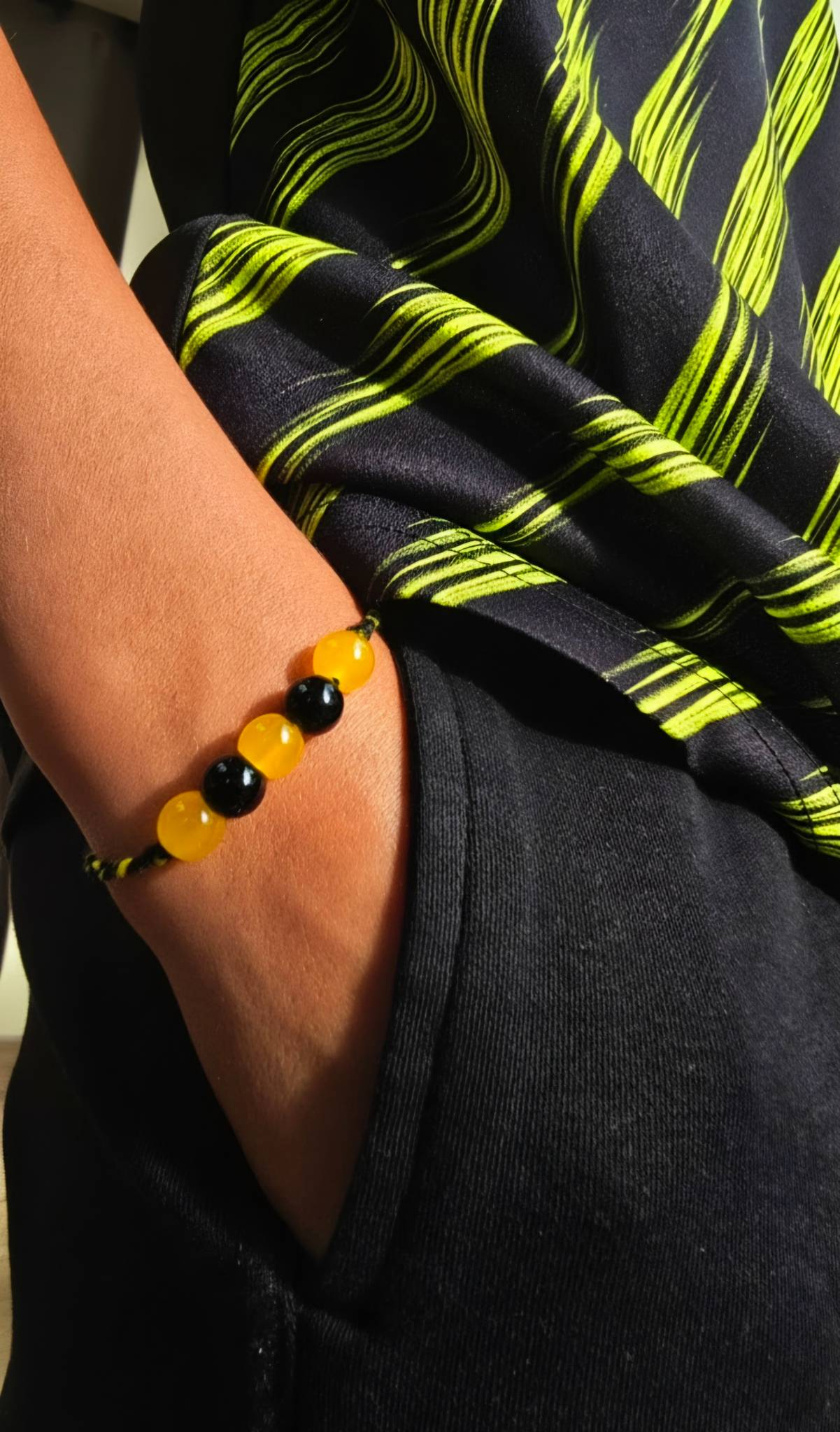 noir et jaune